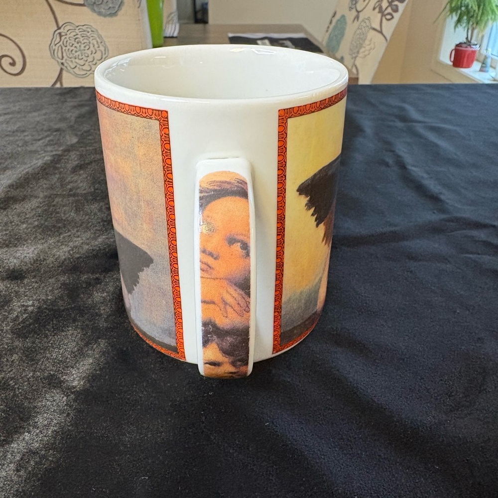 Collectible Ceramic Mug Detailing Raphael’s Famous Painting ,The Sistine Madonna - Picture 3 of 6